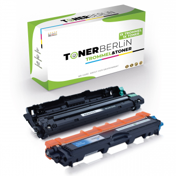 2er Set Toner mit Trommel kompatibel für Brother DR-241CL TN-241BK TN-245C TN-245M TN-245Y (1x Tonerkartusche Cyan, 1x Drum Unit Farbig (Schwarz, Cyan, Gelb, Magenta))