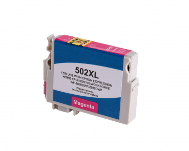 Rebuilt Toner Druckerpatrone kompatibel zu Epson C13T02W34010| 502xl| Magenta| 350 Seiten