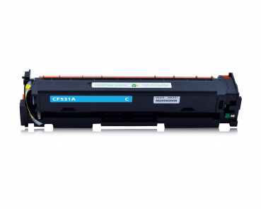 Rebuilt Toner kompatibel für HP CF531A| 250A| Cyan| 900 Seiten