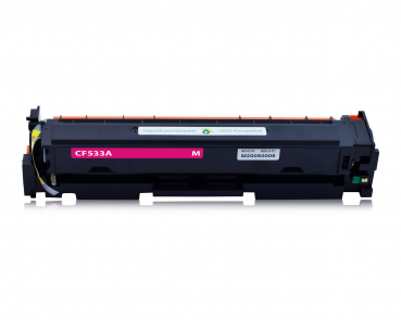 Rebuilt Toner kompatibel für HP CF533A| 250A| Magenta| 900 Seiten