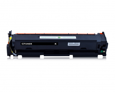 Rebuilt Toner kompatibel für HP CF540X| 230X| Schwarz| 3200 Seiten