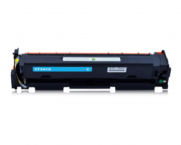 Rebuilt Toner kompatibel für HP CF541X| 230X| Cyan| 2500 Seiten