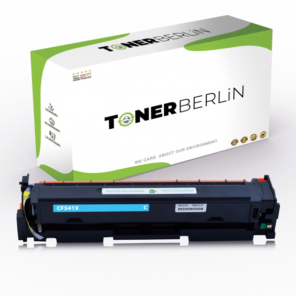 Rebuilt Toner kompatibel für HP CF541X / 203X Cyan