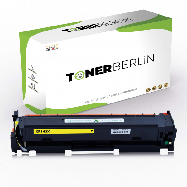 Rebuilt Toner kompatibel für HP CF542X / 203X Gelb